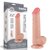 Телесный фаллоимитатор 8 Sliding Skin Dual Layer Dong - 20,8 см., цвет телесный - LoveToy