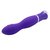 Фиолетовый вибратор ECSTASY Rippled Vibe - 19,5 см., цвет фиолетовый - Howells