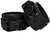Черные наручники и наножники Luxury Hogtie, цвет черный - Shots Media