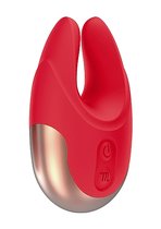 Клиторальный стимулятор Dual Motor Clitoral Stimulator Lavish Red SH-ELE007RED