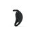 Чёрное эрекционное кольцо с вибрацией Rabbit Vibrator, цвет черный - Baile