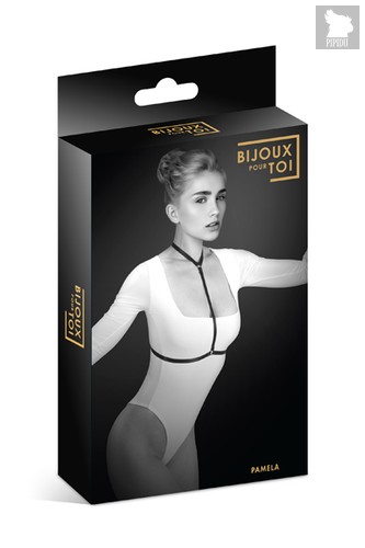 Bijoux Pour Toi Фиксация: упряжь на грудь Памэла Harnais de corps elastique Pamela, цвет черный - Concorde