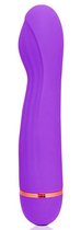 Фиолетовый вибромассажер с 20 режимами вибрации - 13,5 см., цвет фиолетовый - Bioritm