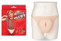 Надувная вагина с фиксацией JOLLY BOOBY-INFLATABLE PUSSY, цвет телесный - Nanma (NMC)