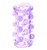 Фиолетовая насадка с шариками и шипами LUST CLUSTER, цвет фиолетовый - Dream toys