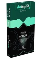 Презервативы с пролонгирующим эффектом DOMINO Classic Long action - 6 шт. - LUXLITE